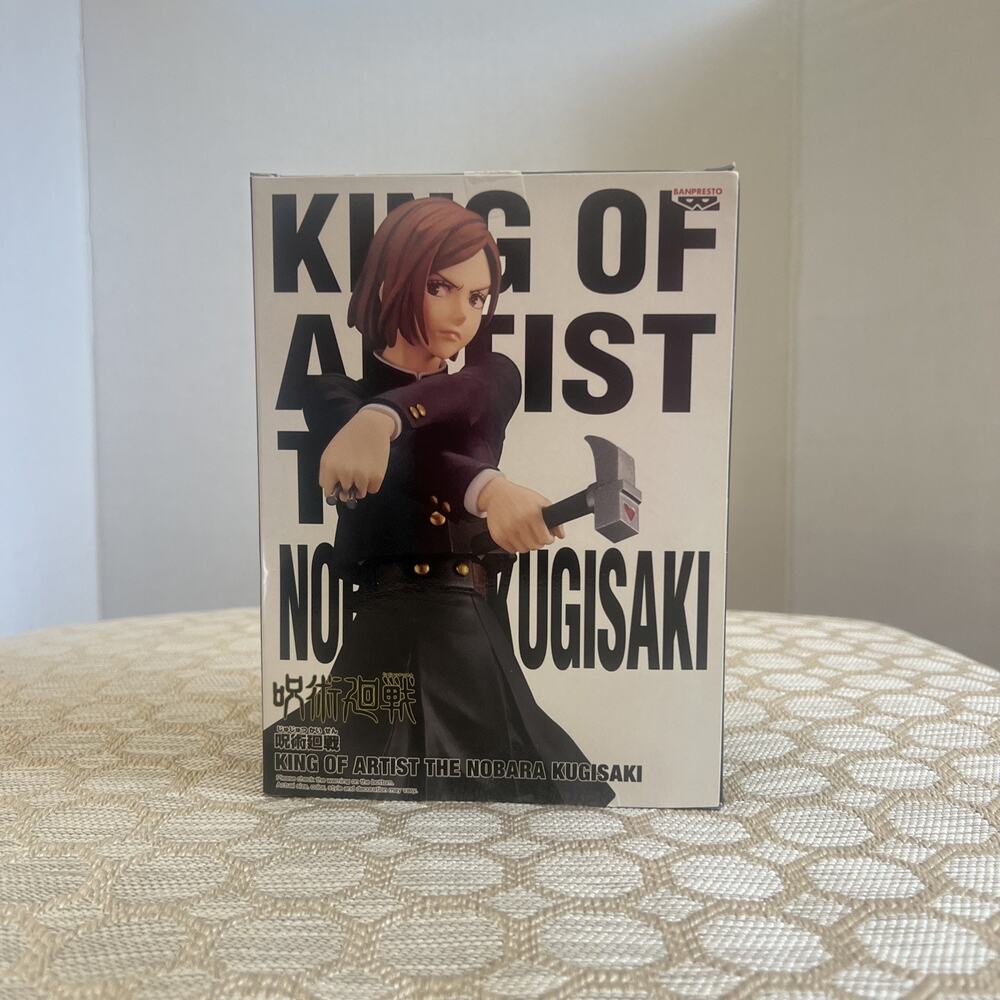 New Jujutsu Kaisen KING OF ARTIST THE NOBARA KUGISAKI Figure Banpresto SEALED